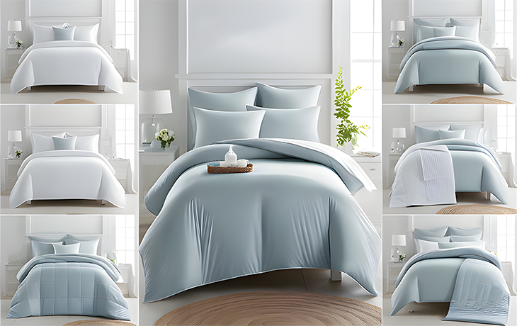 Choose Duvet, Pillow Covers, and Comforter That’s Easy to Clean and Maintain